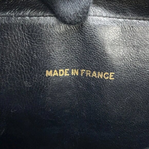 CHANEL Mademoiselle Chain Shoulder Bag with Tassel Bag Charm Lambskin Black - Picture 14 of 16